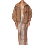 Nomad Embellished Set + Oasis Eco Suede Jacket