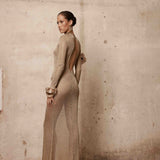 Makena Long Sleeve Knit Maxi