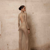 Makena Long Sleeve Knit Maxi