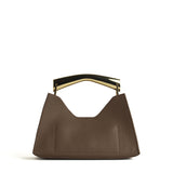 Poline Mini Bag in Cocoa Pebbled Leather