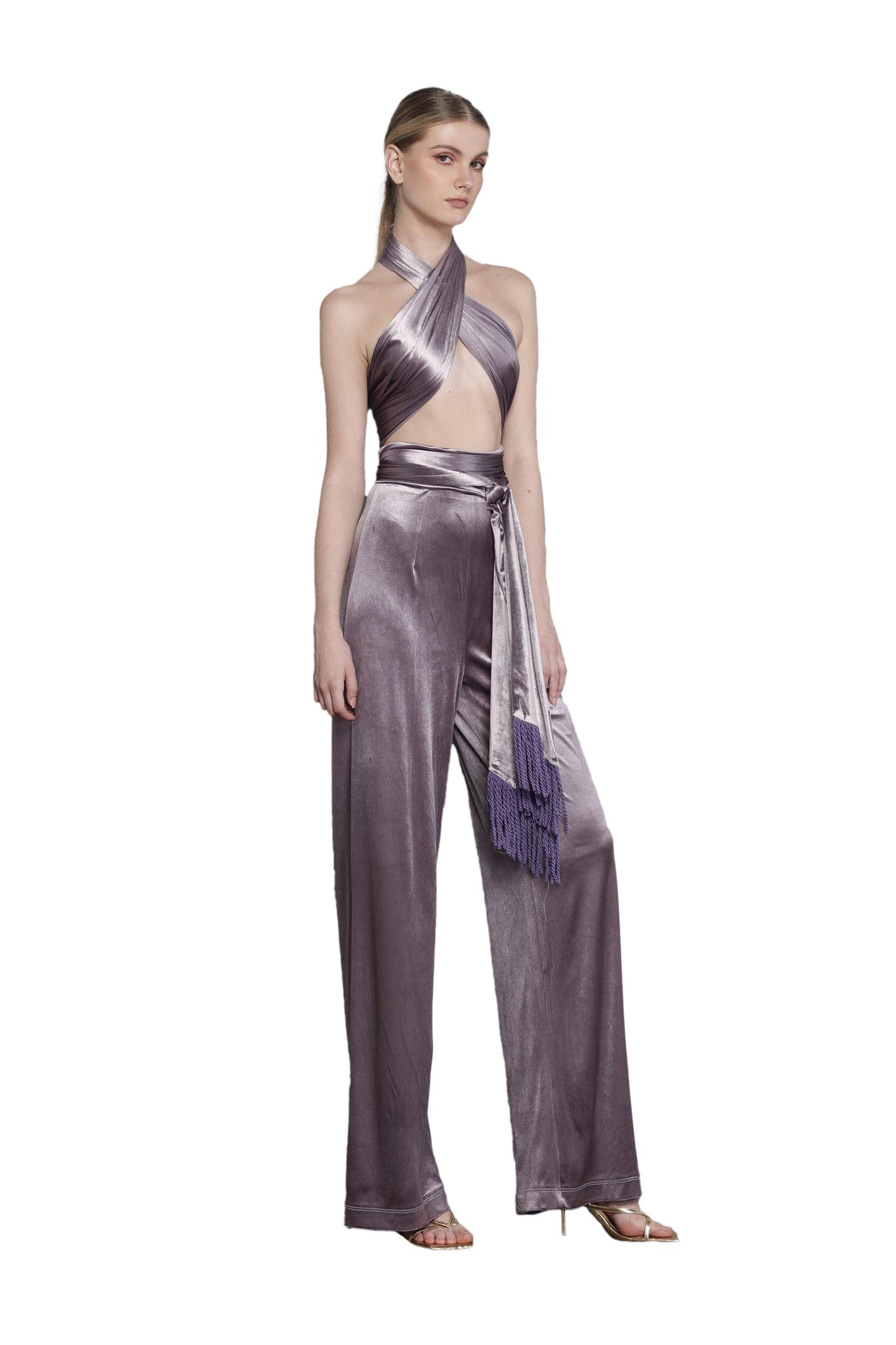 Cleopatra Lilac Jumpsuit