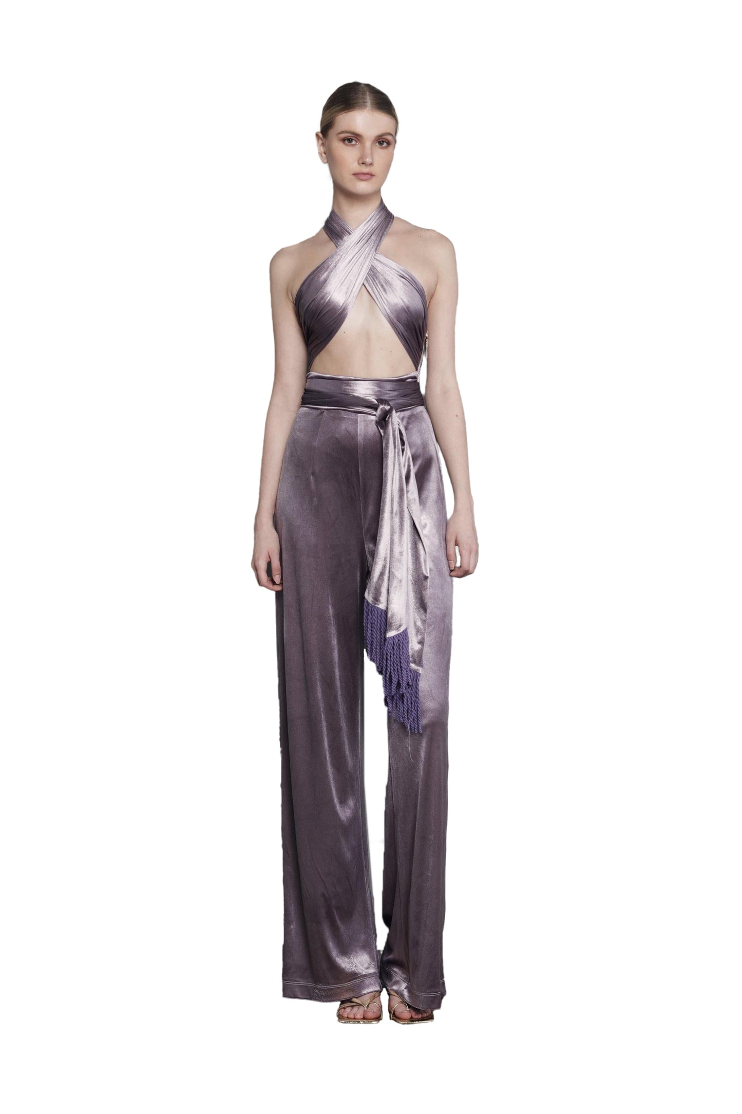 Cleopatra Lilac Jumpsuit