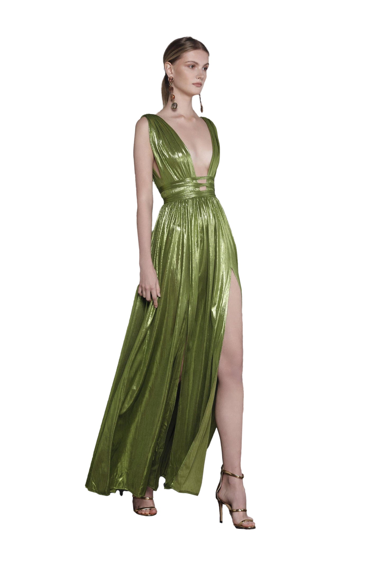 Goddess Lime Gown
