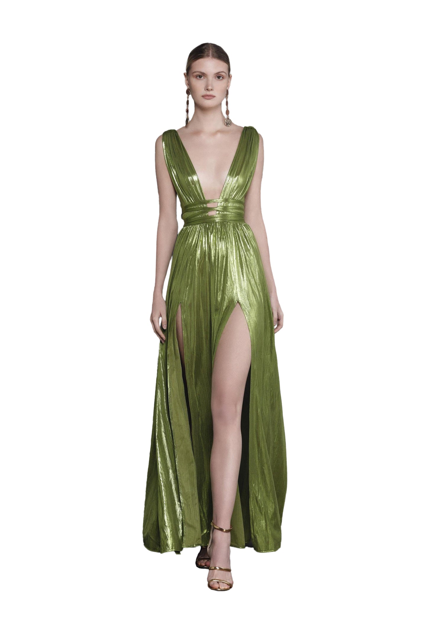 Goddess Lime Gown