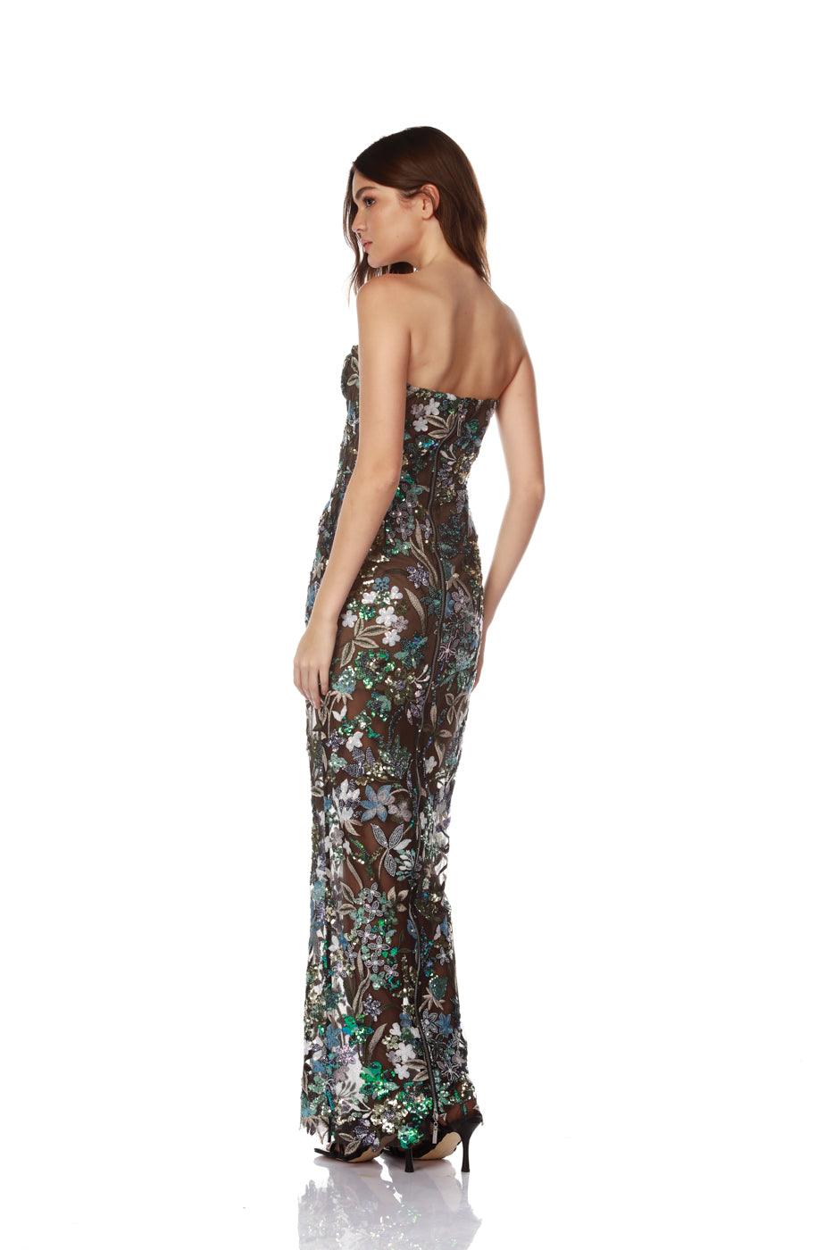 Dahlia Blue Maxi Dress