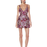 Allegra Pink Multi Mini Dress