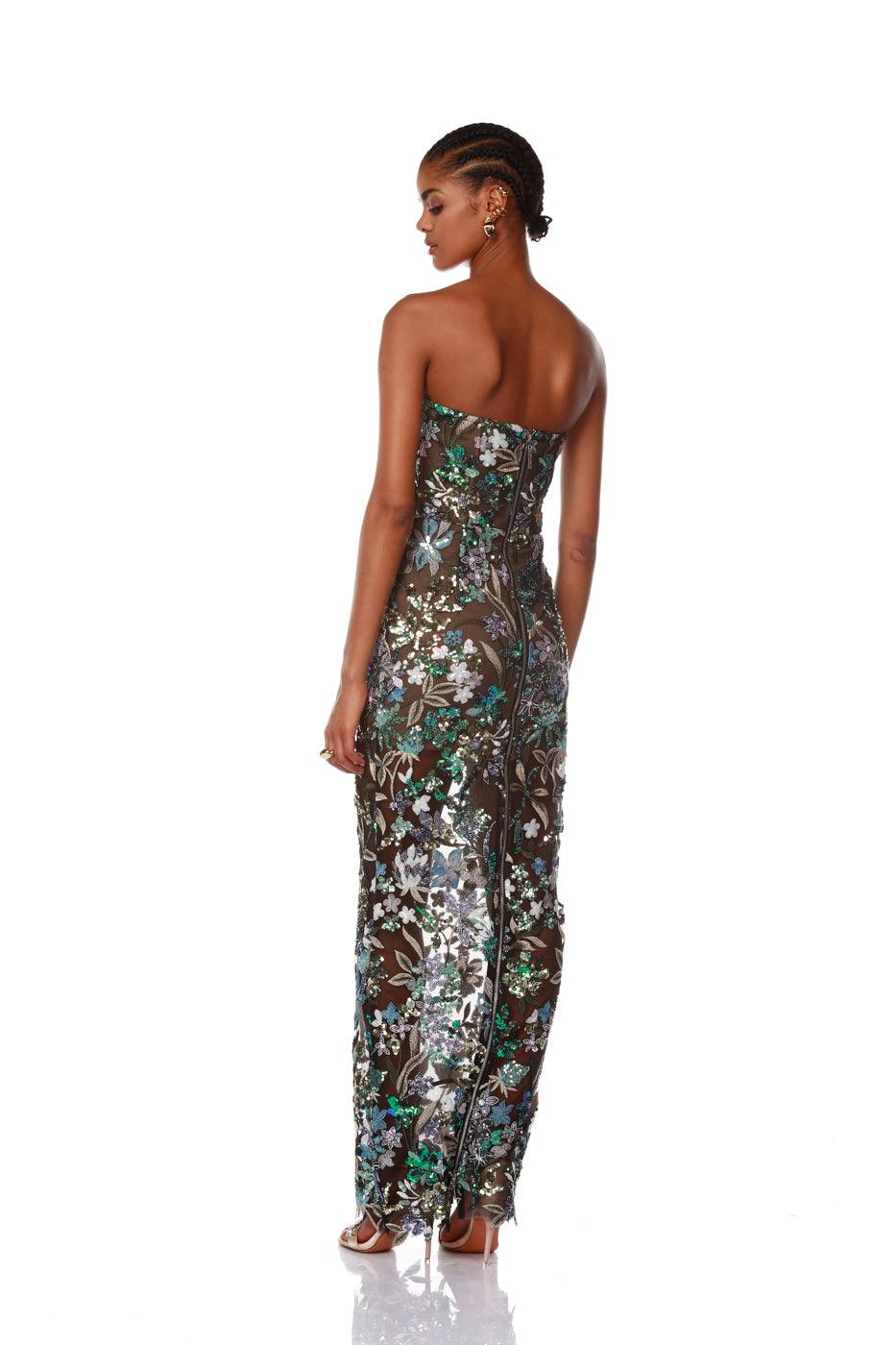 Dahlia Blue Maxi Dress
