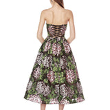 Kate Strapless Midi Dress