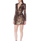 Isabella Long Sleeve Mini Dress