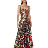 Jasmine Multi Floral Maxi Dress