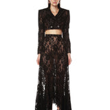 Blake Lace Noir Skirt - SAMPLE