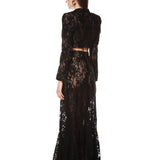 Blake Lace Noir Skirt - SAMPLE