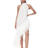 Madeline Halterneck White Gown