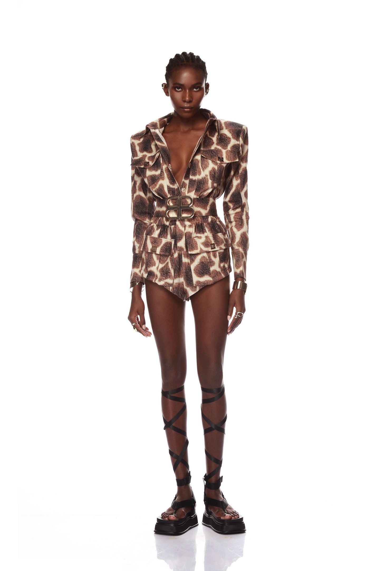 Sarafina Giraffe Romper