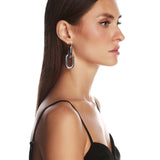Large Double Link Earrings