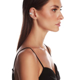 Crystal Dome Ear Cuff