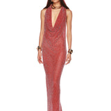 Amalia Red Gown