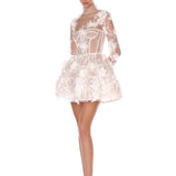 Anastasia Floral Long Sleeve Mini Dress