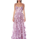 Anastasia Lavender Maxi Dress