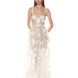 Anastasia White Maxi Dress - SAMPLE