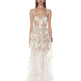 Anastasia White Maxi Dress - SAMPLE