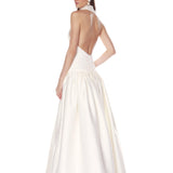 Arlo Halterneck White Gown