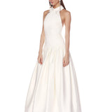 Arlo Halterneck White Gown