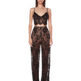 Capri Noir Lace Bralette