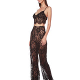 Capri Noir Lace Bralette