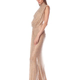 Diana One Shoulder Gown