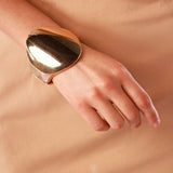 Dome Hinged Cuff Bracelet