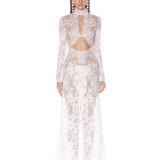 Eleanor White Lace Gown