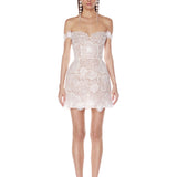 Eliana White Mini Dress