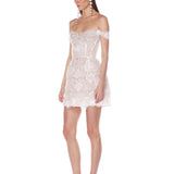 Eliana White Mini Dress