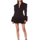 Emerson Black Blazer Dress