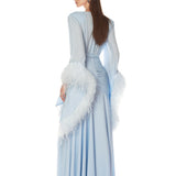 Geisha Powder Blue Maxi Dress