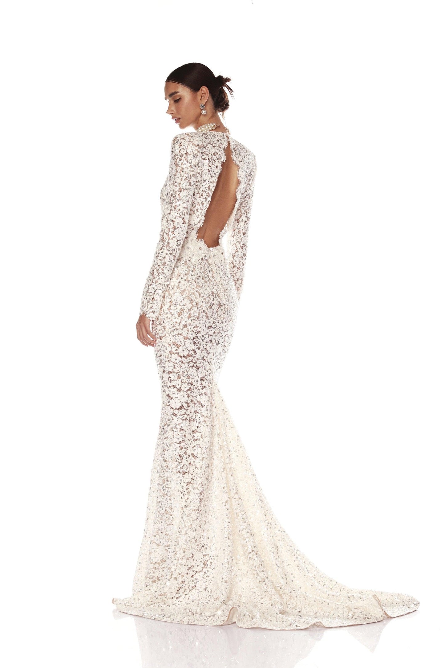Clara Long Sleeve Lace Dress - Pre Order