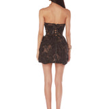 Jasmine Maraya Black Mini Dress