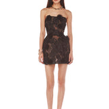 Jasmine Maraya Black Mini Dress