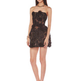 Jasmine Maraya Black Mini Dress