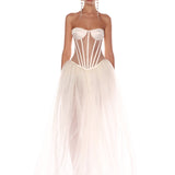 Odile Strapless Gown - SAMPLE