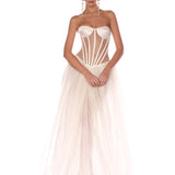 Odile Strapless Gown - SAMPLE