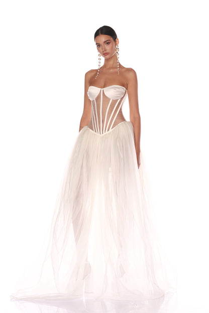 Odile Strapless Gown