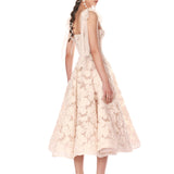 Sabrina White Midi Dress