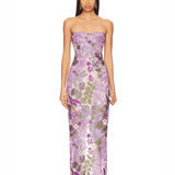 Dahlia Lilac Maxi Dress