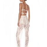 Capri Blanc Lace Pant