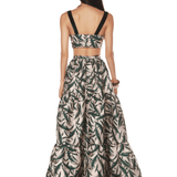 Quinn Palm Green Skirt