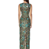 Violet Teal Maxi Dress