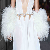 Zuri Feather Sleeves