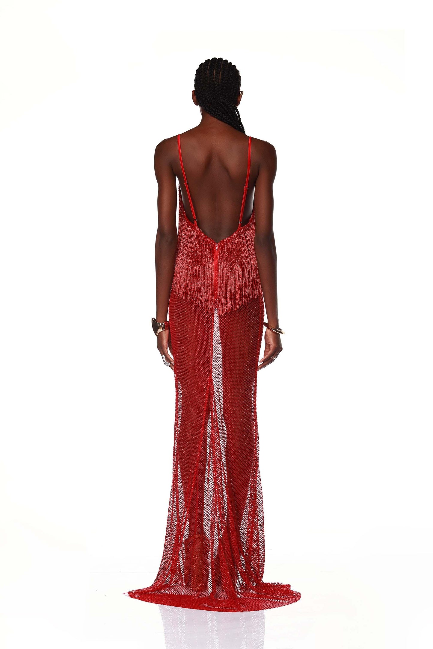 Ashanti Red Gown - Pre Order - BRONX AND BANCO